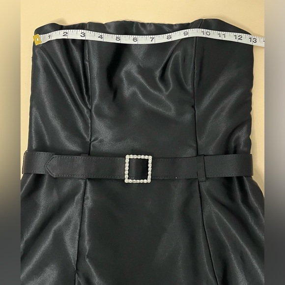 Jessica McClintock for Gunne Sax strapless mini dress - Picture 9 of 12